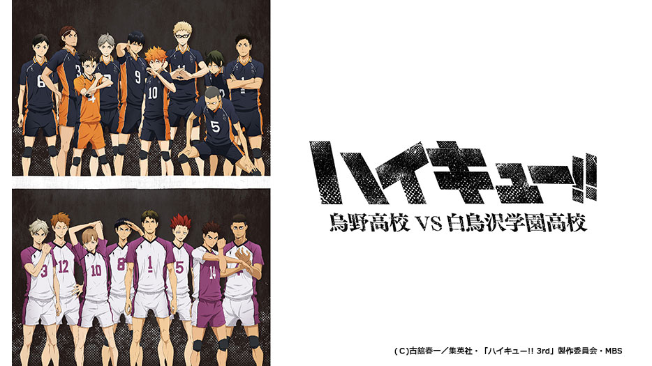 ハイキュー!! 烏野高校 ＶＳ 白鳥沢学園高校