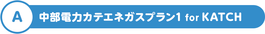 A 中部電力カテエネガスプラン1 for KATCH