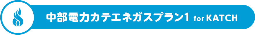 中部電力カテエネガスプラン1 for KATCH